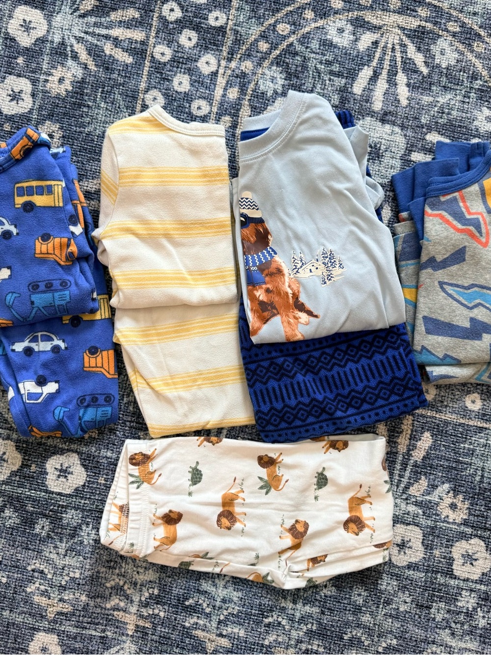 4 Kids' Mixed Pajama Set - Cozy Sleepwear